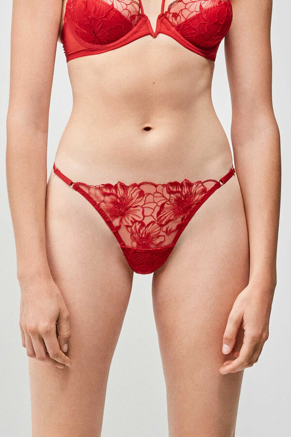 Gisela Tanga panty burgundy