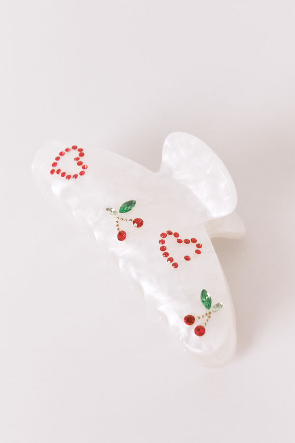 Women'secret Mola marmorizada com brilhos branca branco