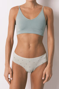 Women'secret Braga brasile&ntilde;a ancha verde estampado flores