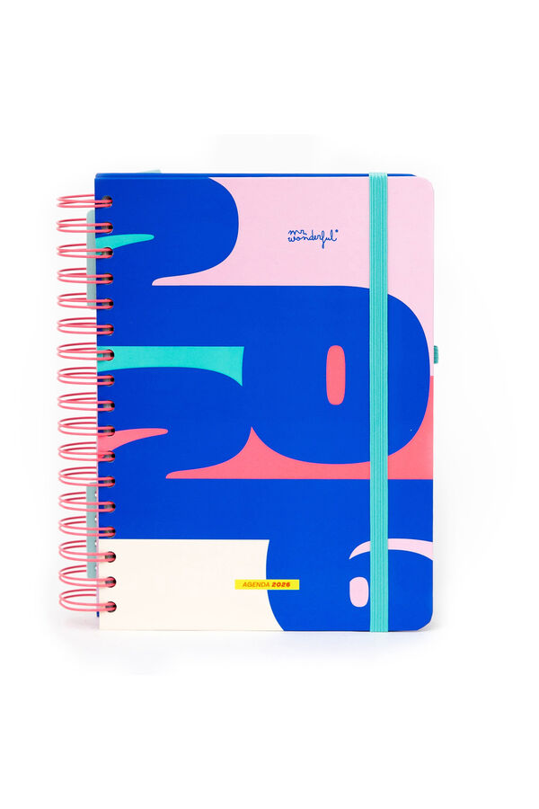 Mr. Wonderful Wonder 2026 Daily Planner - Quando uma porta se fecha, esta agenda se abre estampado