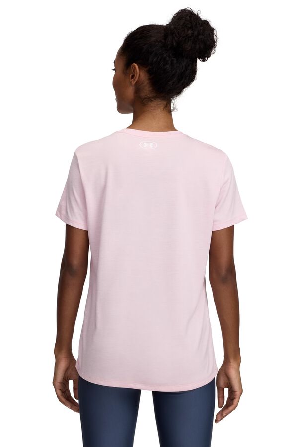 Under Armour T-shirt de manga curta rosa