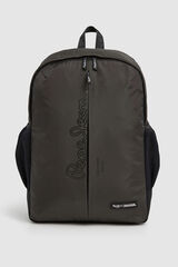 Pepe Jeans Mochila com fecho-éclair central cinzento