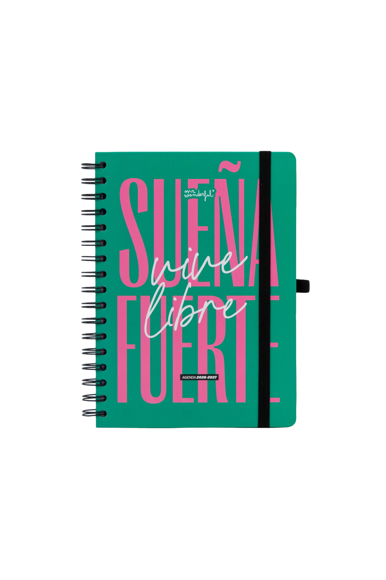 Mr. Wonderful Agenda 2026-27 Semanal 18 meses - Sonha alto, vive livre