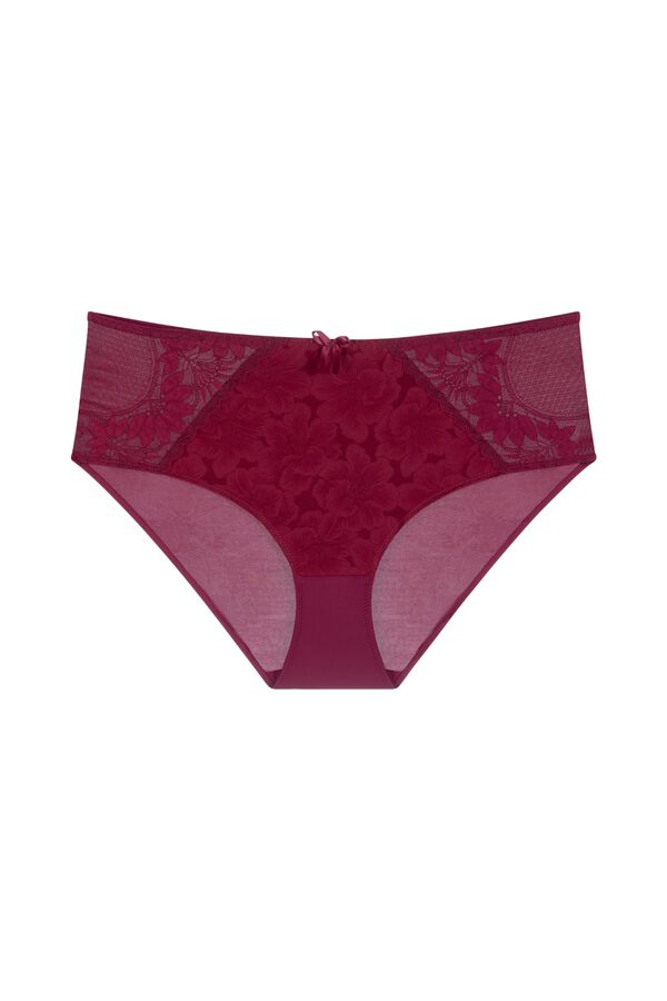 Dorina Cueca de Cintura Alta vermelho