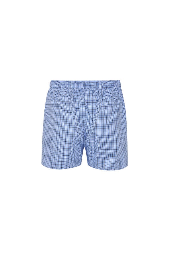 Kiff-Kiff Blue print boxer shorts blue