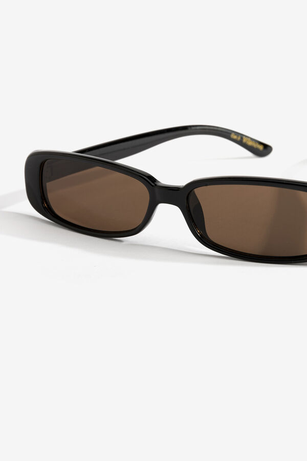 Vilanova &Oacute;culos de sol quadrados preto