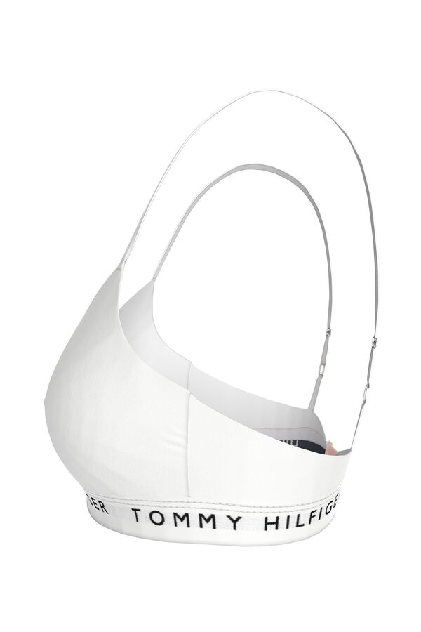 Tommy Jeans Suti&atilde; esportivo sem aro branco