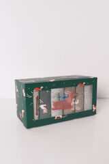 Women'secret Pacote com 6 meias longas de meias para c&atilde;es   verde