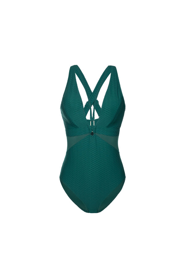 Dorina Maiô shapewear/moldador verde verde