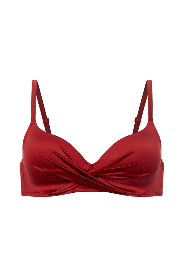 Dorina Top bikini relleno ligero Mysterio burdeos