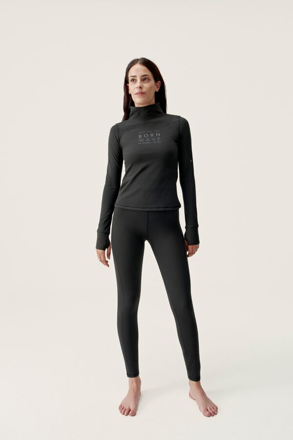 Born Living Yoga Leggings Warm pretos preto