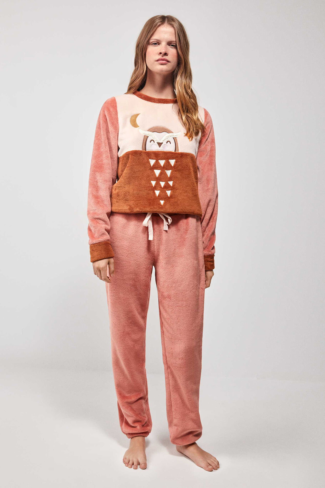 Cortefiel Pijama polar largo