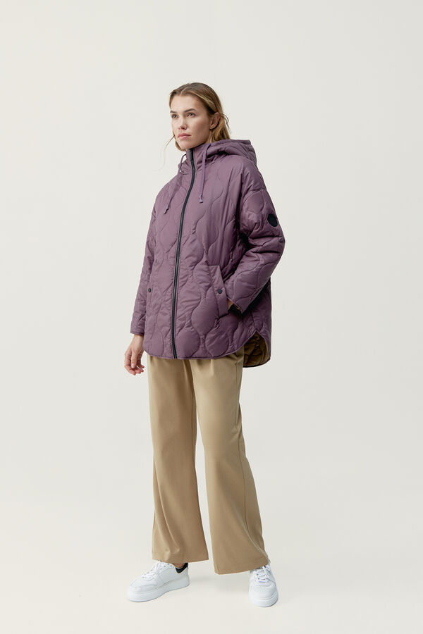 Born Living Yoga Jacket Ashley Beet Plant/ Stick printed