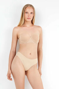 Gisela Cueca fio dental invis&iacute;vel em microfibra