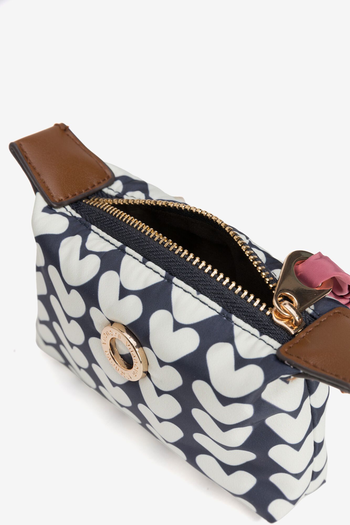 Vilanova Monedero azul corazones