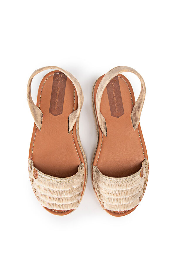 Popa Menorquinas Rosario Flecos Beig beige