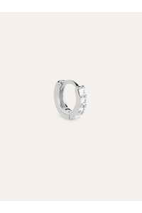 Singularu Pendiente Suelto Aro Cleo S Plata