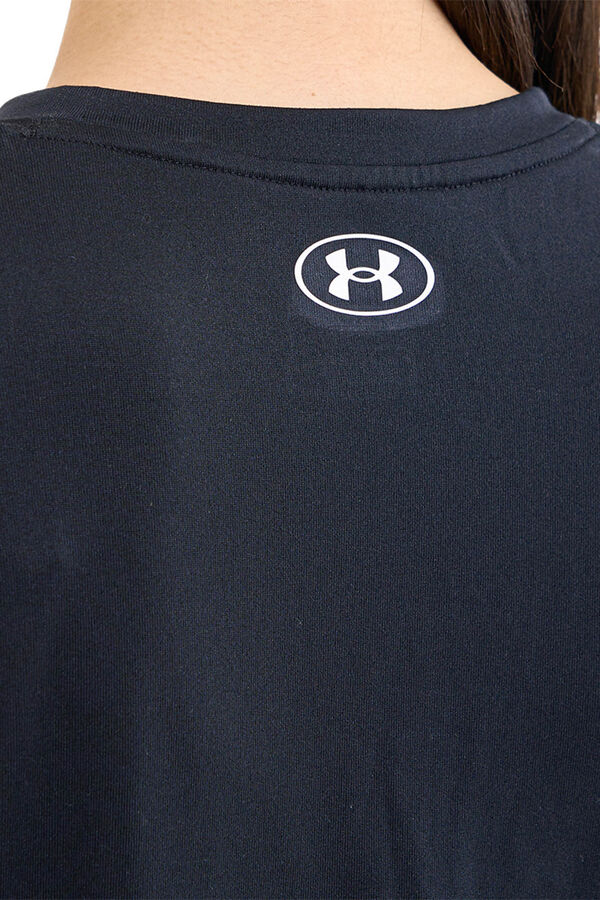 Under Armour T-shirt manga curta t&eacute;cnica preto