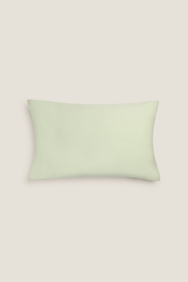Womensecret Cotton jersey-knit pillowcase green