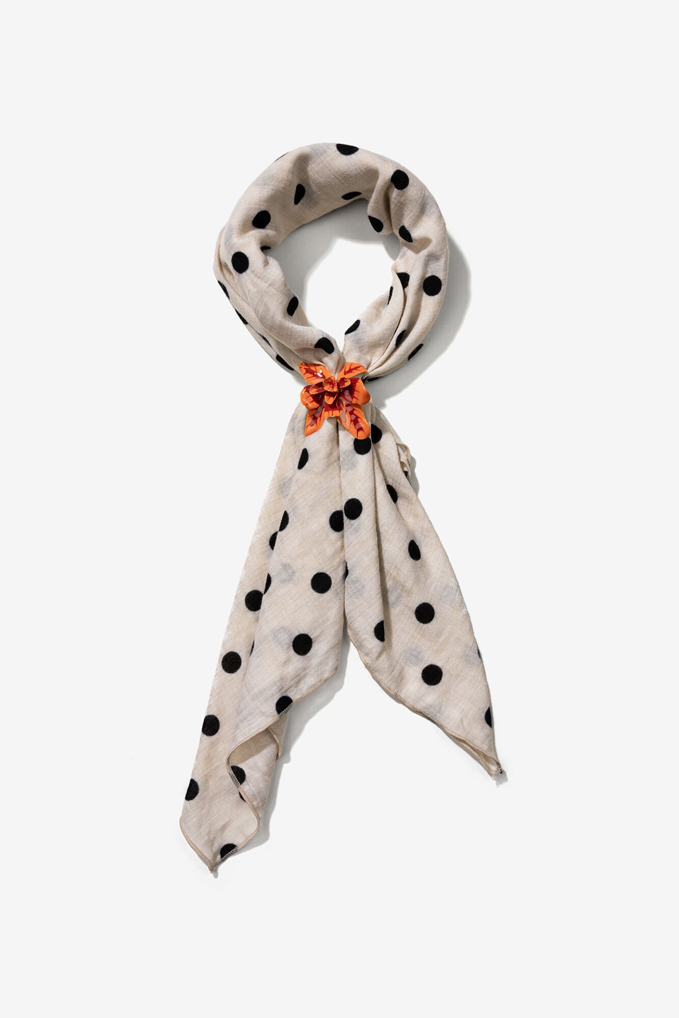 Vilanova Bandana com flor esmaltada