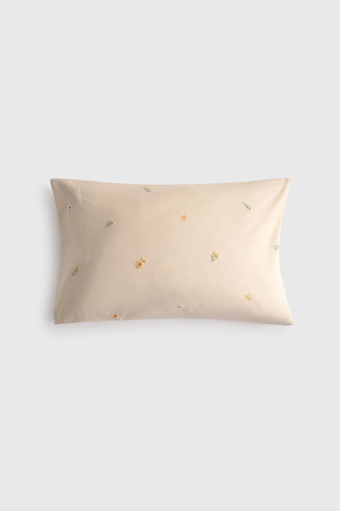 Textura Fronha com bordado