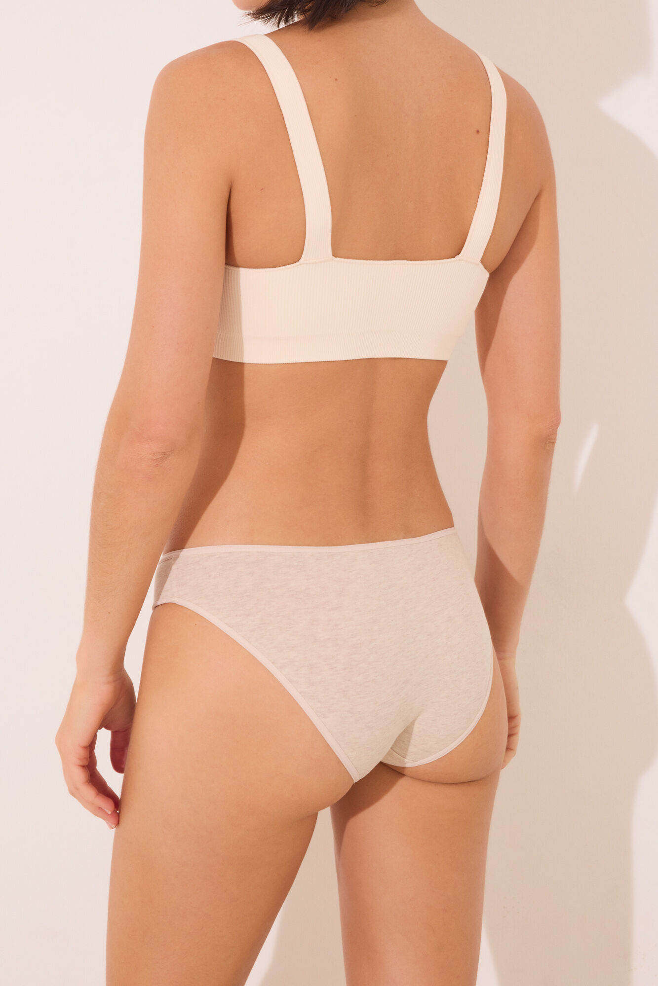 Women'secret Pack 3 bragas cl&aacute;sicas algod&oacute;n org&aacute;nico