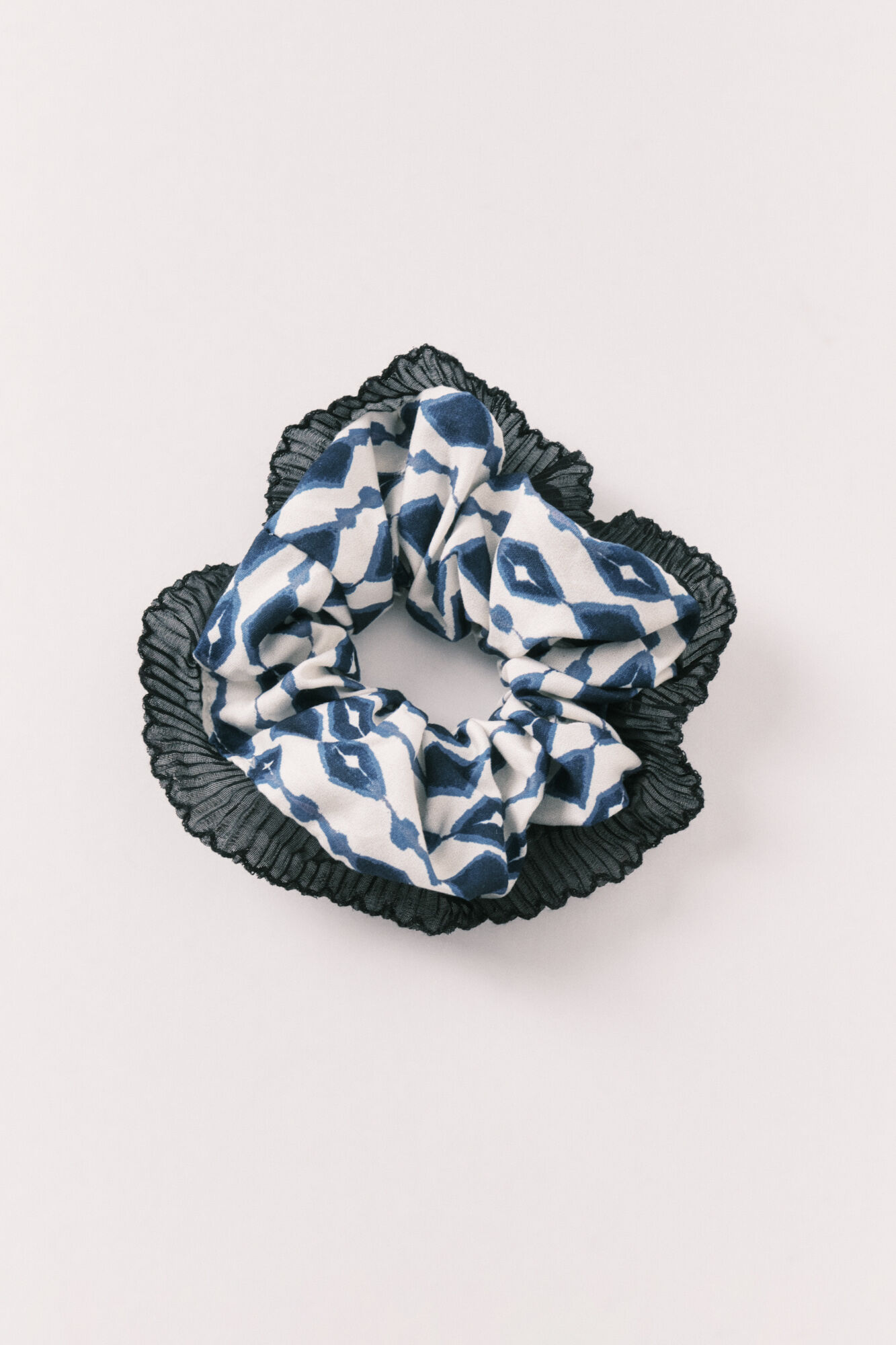 Women'secret El&aacute;stico de cabelo estampado geom&eacute;trico
