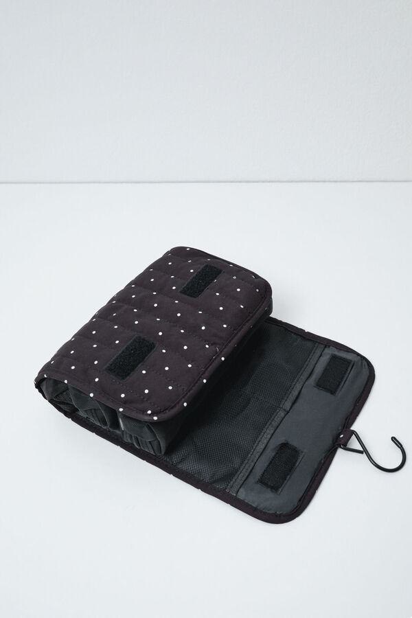 Women'secret Pack n&eacute;cessaire carteira preta bolinhas preto