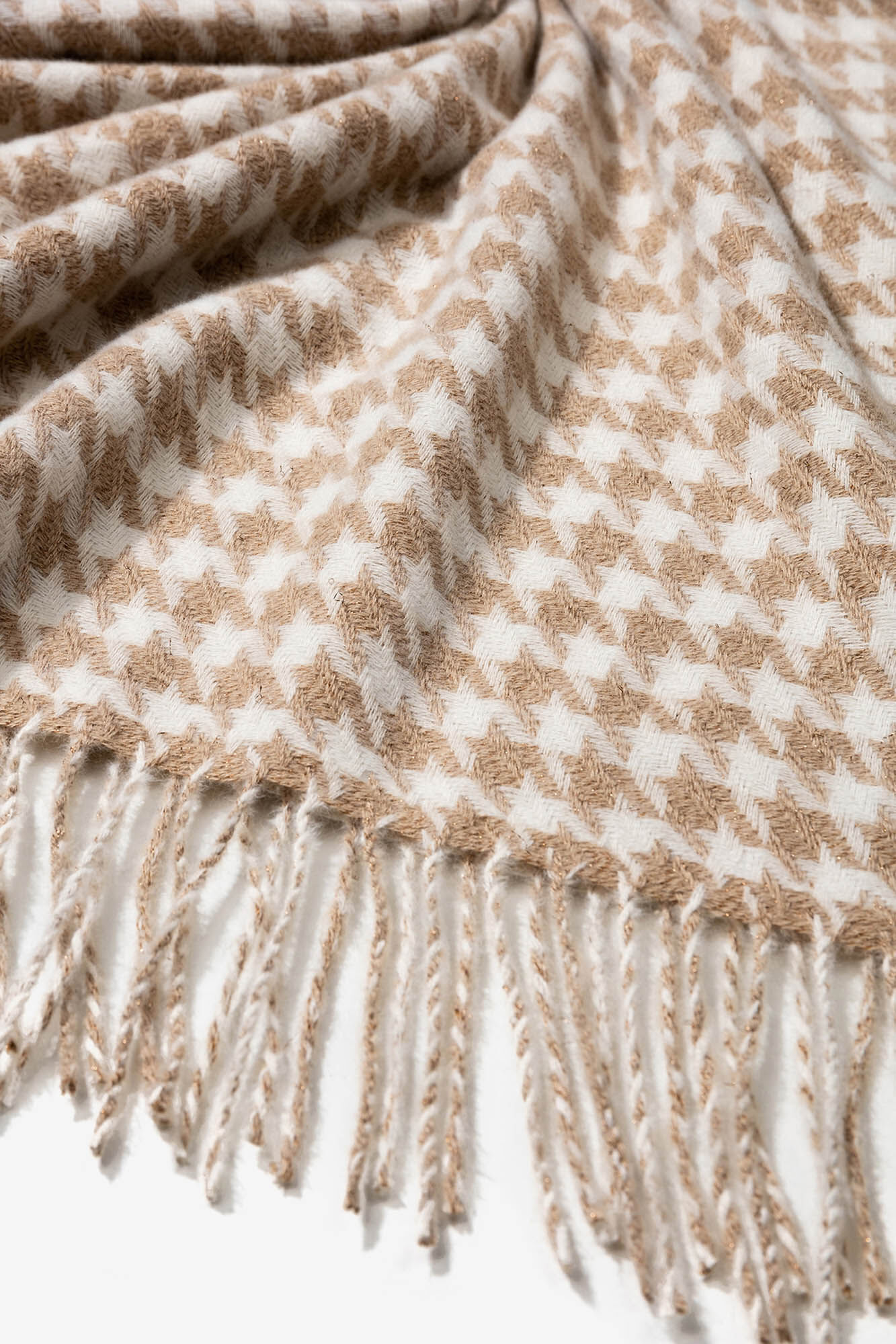 Vilanova Bufanda Estampado Pata de Gallo