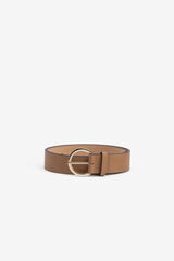 Womensecret Smooth Leather Effect Belt nude