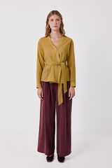 Trousers and blouse set