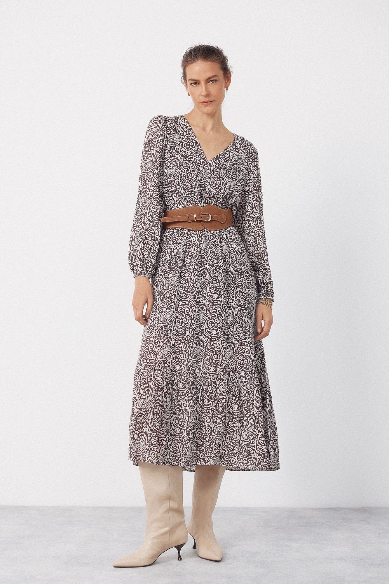 Boot, belt and dress set