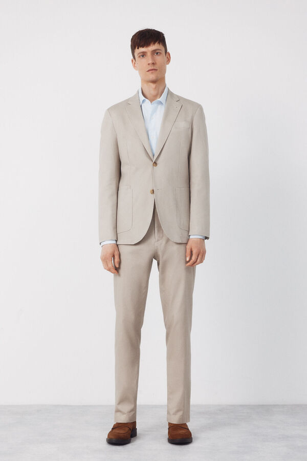 Trousers and blazer set