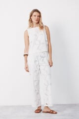 Conjunto de blusa e cal&ccedil;as