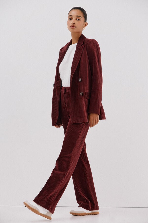 Trousers and blazer set