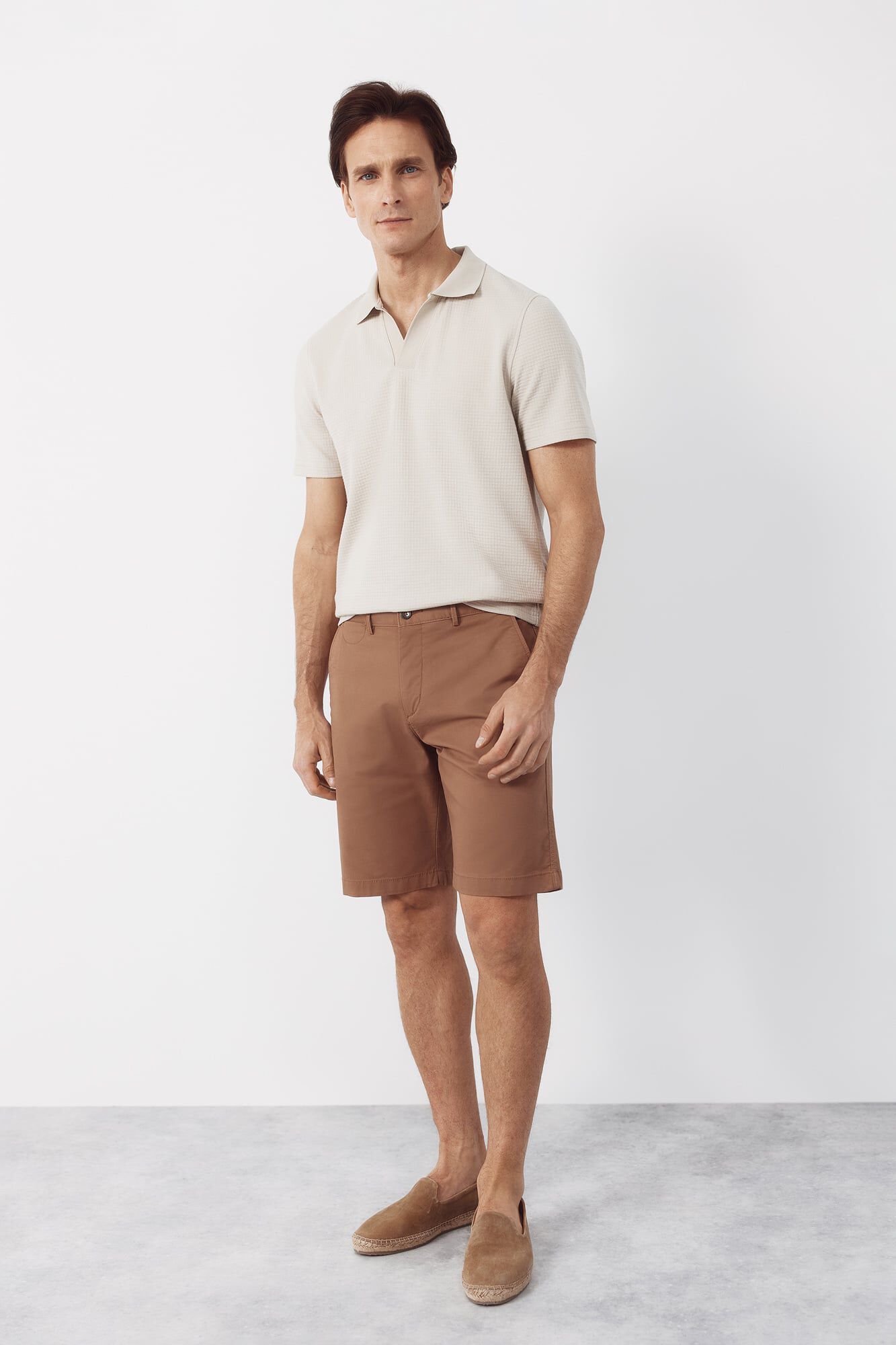 Conjunto de bermuda e camisa