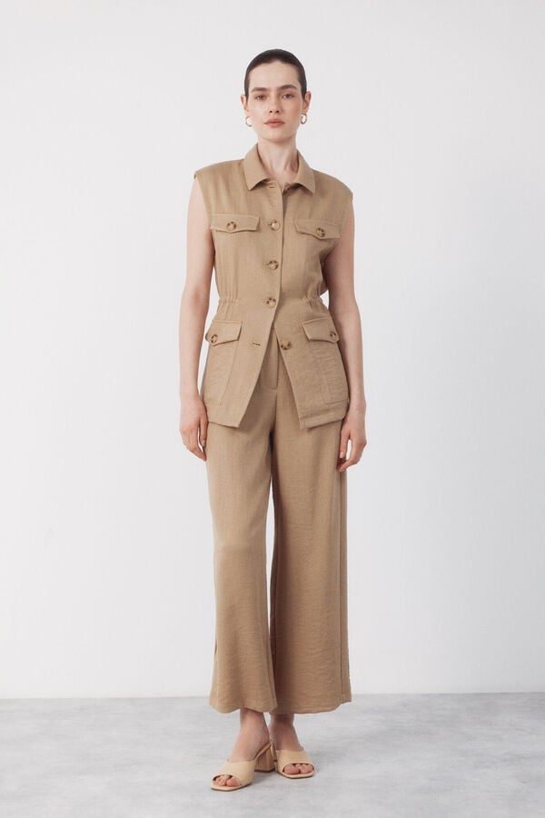Trousers and vest set
