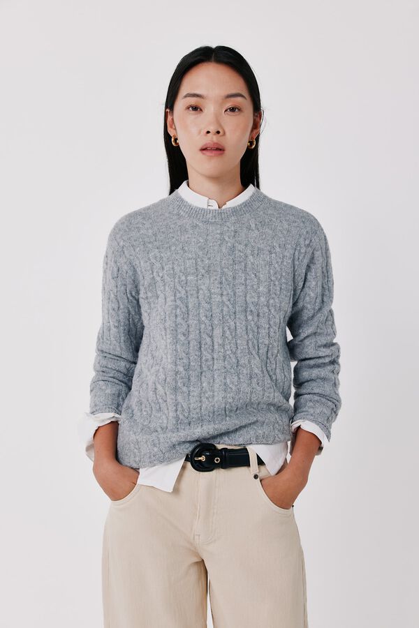 Jeans, jumper and shirt set