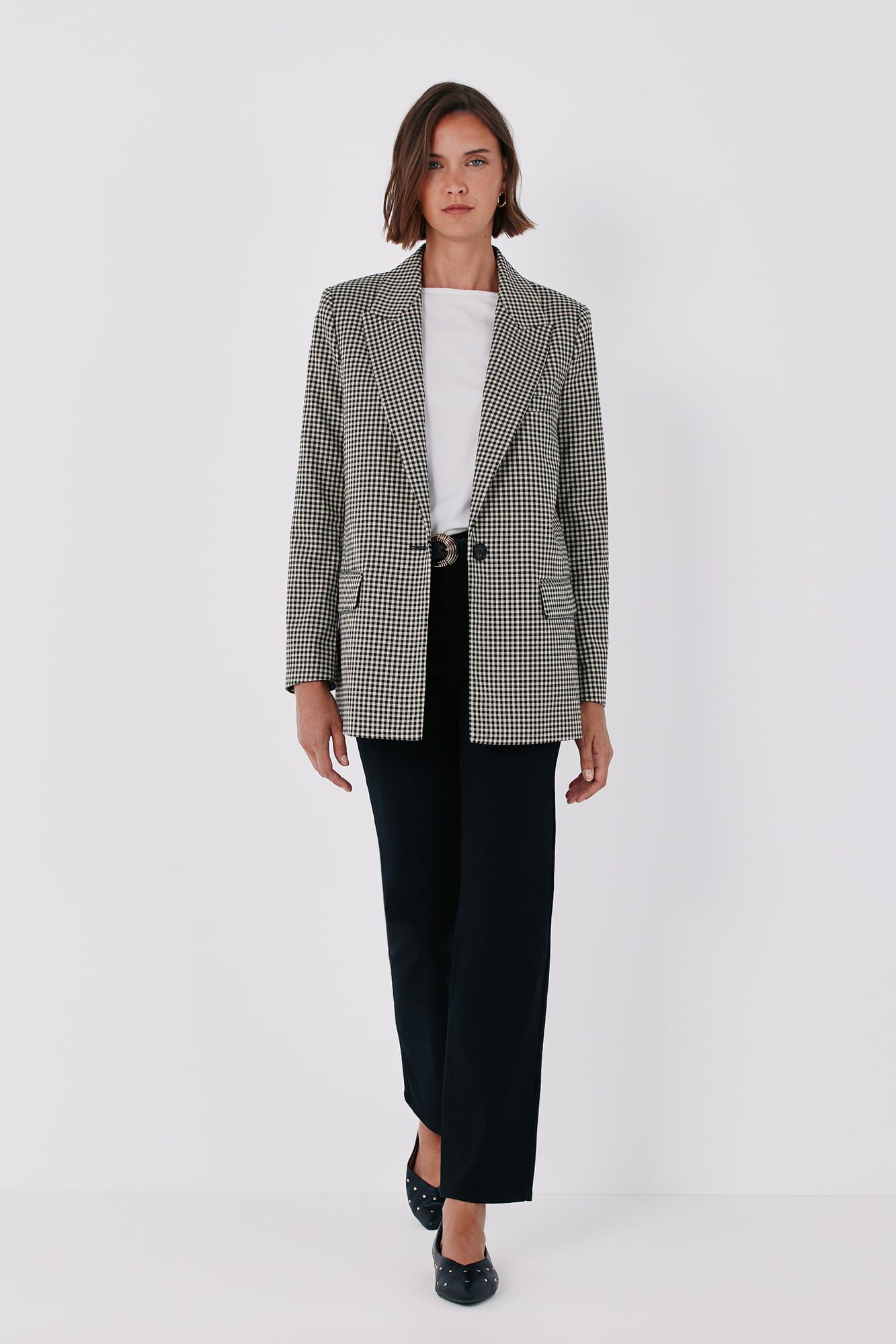 Jeans and blazer set