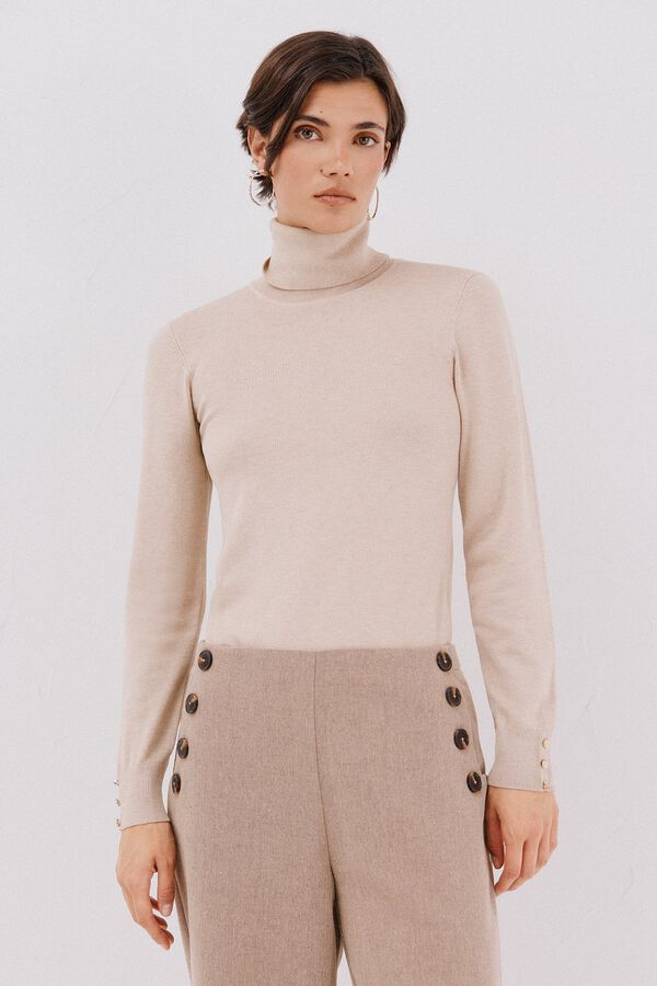 Trousers, buttons and jumper set