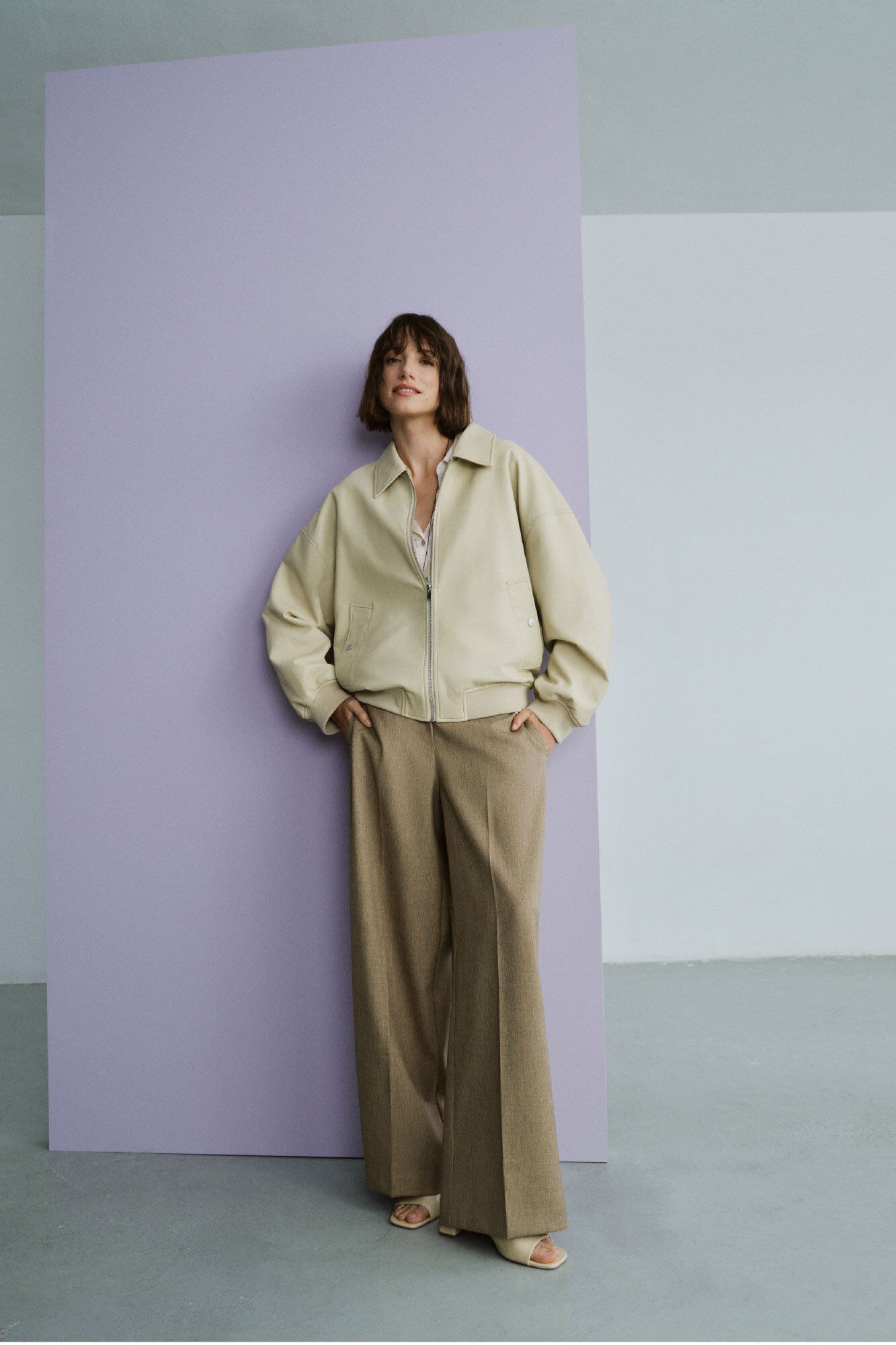 Jacket, belt and shirt set