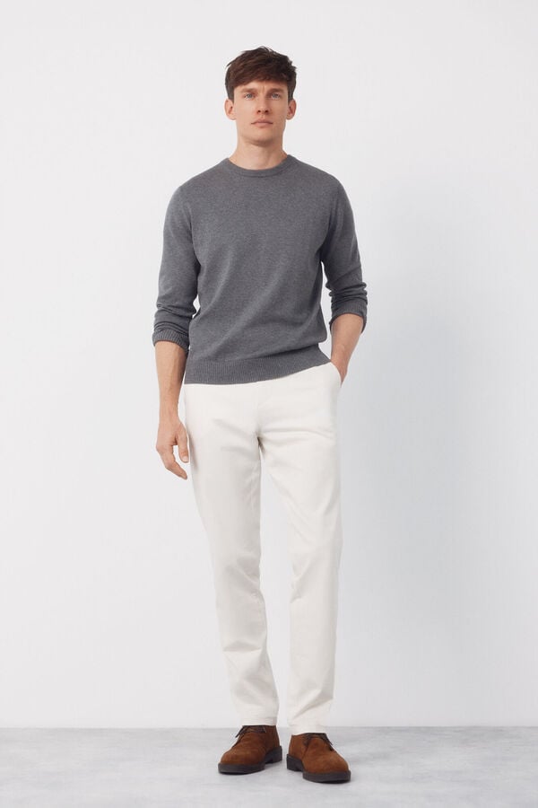 Jersey-Knit and trousers set