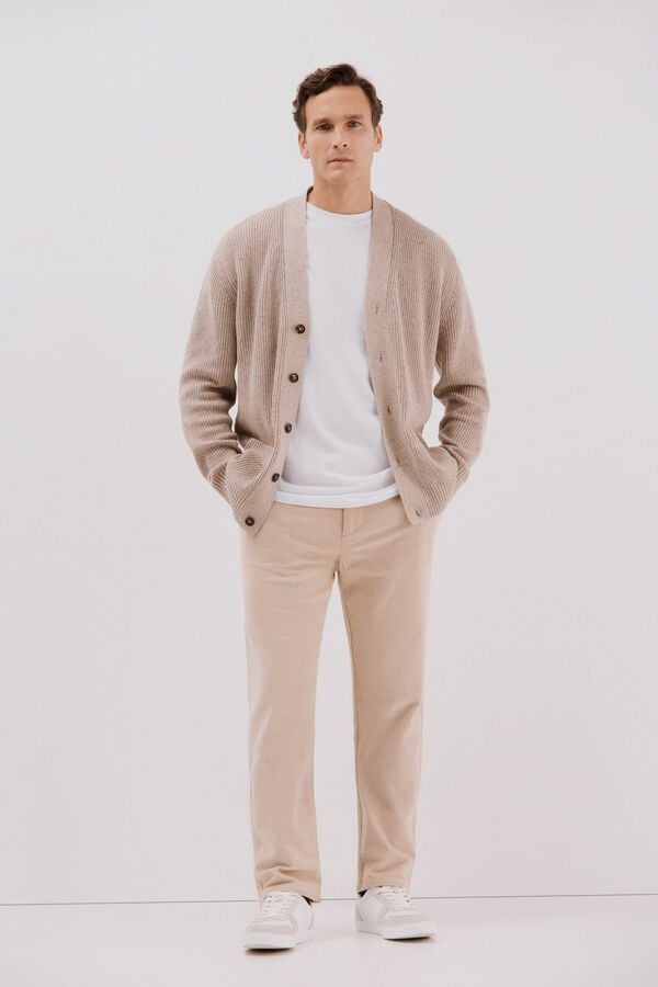 Chinos, overshirt and jumper set