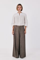 Trousers and blouse set