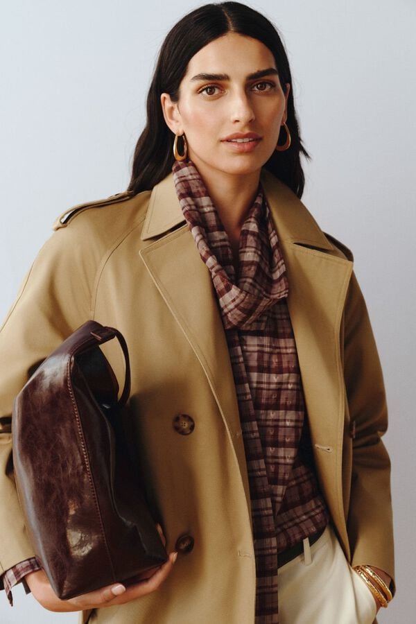 Pockets, hood and blouse set