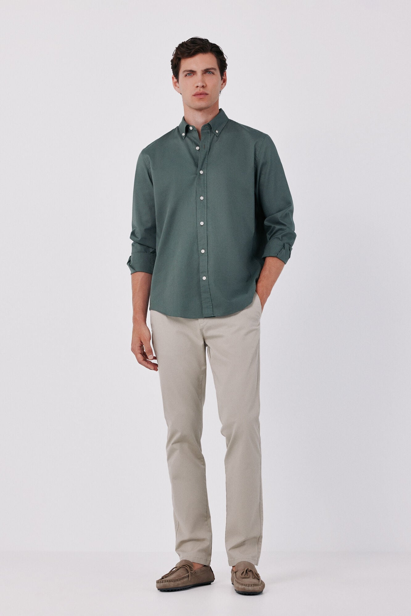 Shirt and chinos set