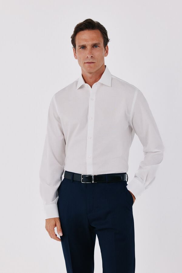 Jeans, blazer and shirt set