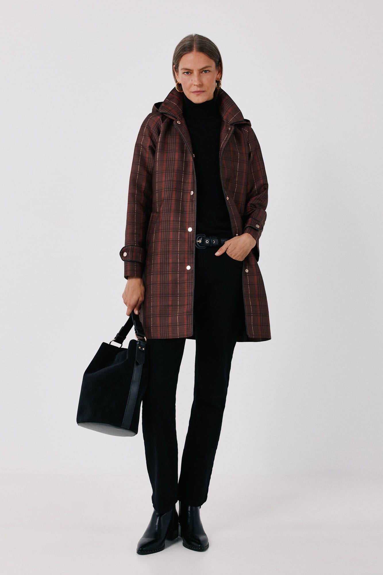 Trench and jumper set