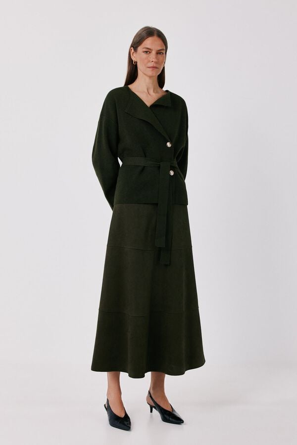 Jacket and skirt set