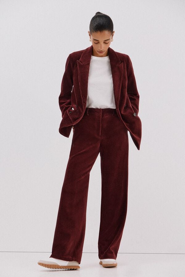 Trousers and blazer set